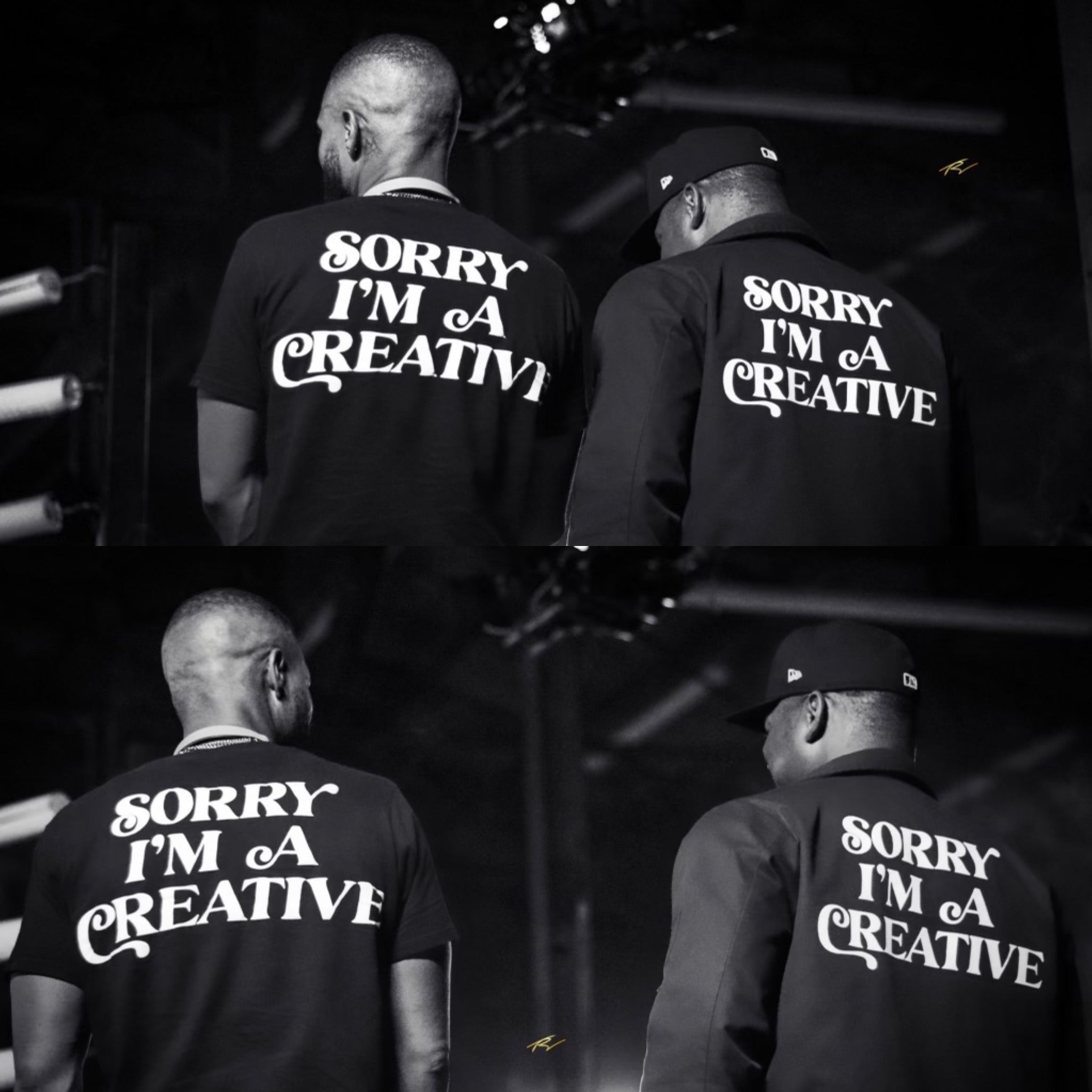 Sorry I'm A Creative - Dickies Jacket (Black)