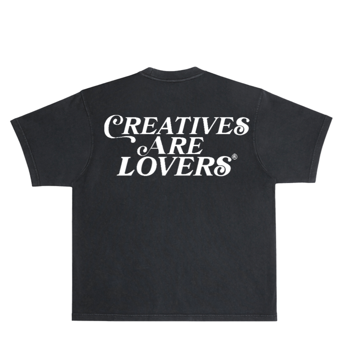 Creatives Are Lovers® T-Shirt (Black + White)