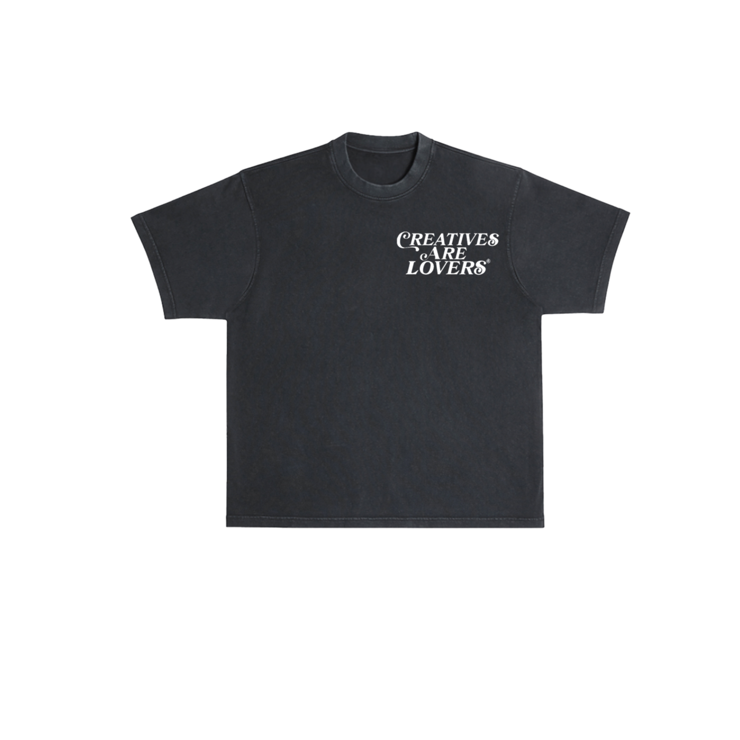 Creatives Are Lovers® T-Shirt (Black + White)
