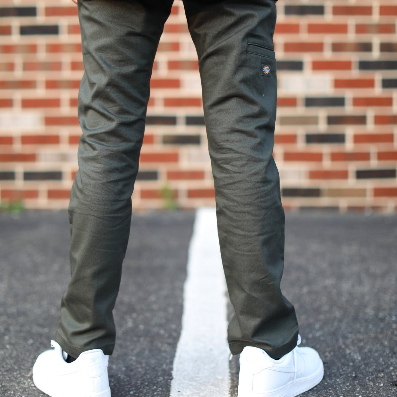 Sorry I'm A Creative - Dickies Pants - (Green + White)
