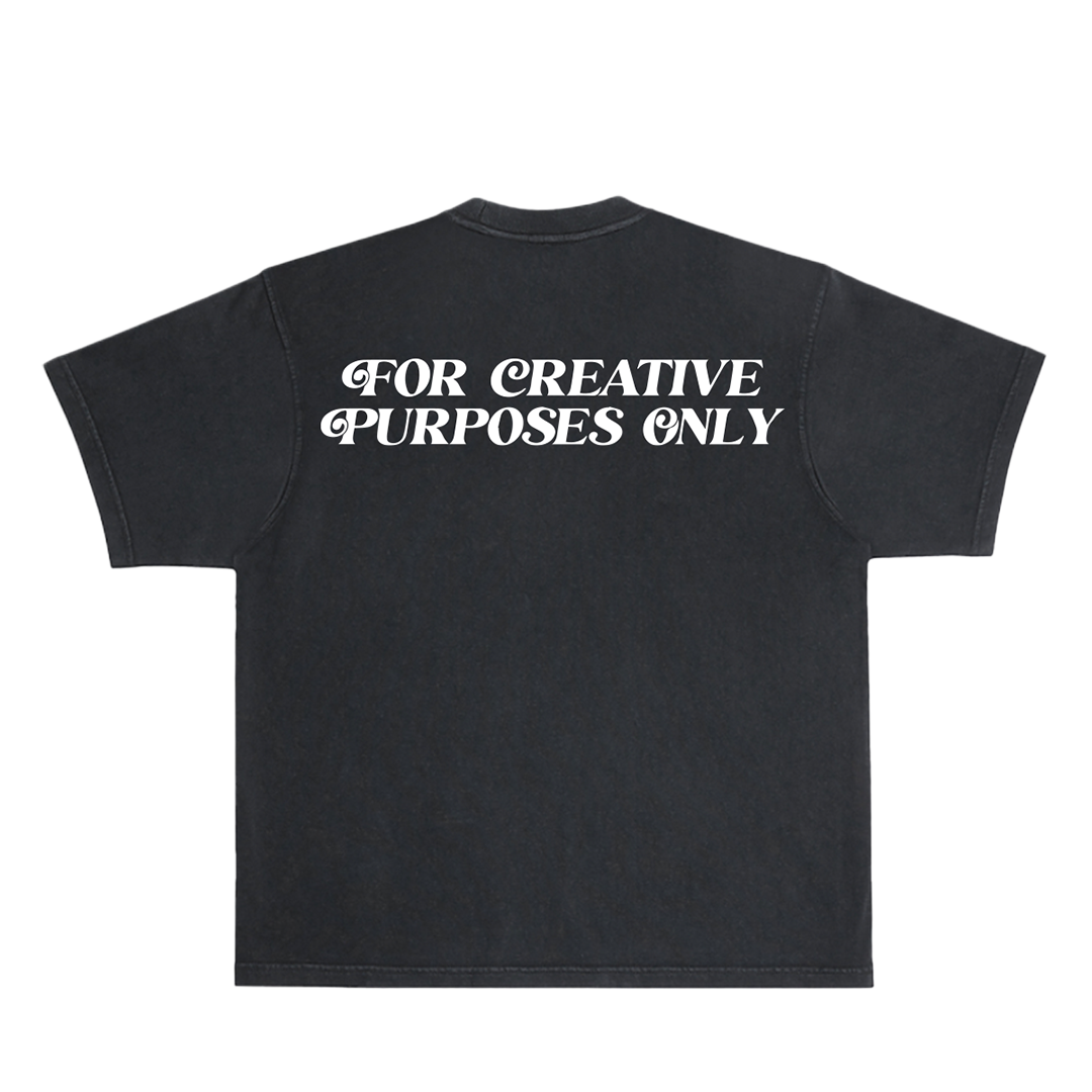 For Creative Purposes Only - T-Shirt (Black)