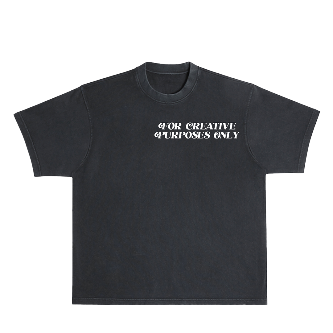 For Creative Purposes Only - T-Shirt (Black)