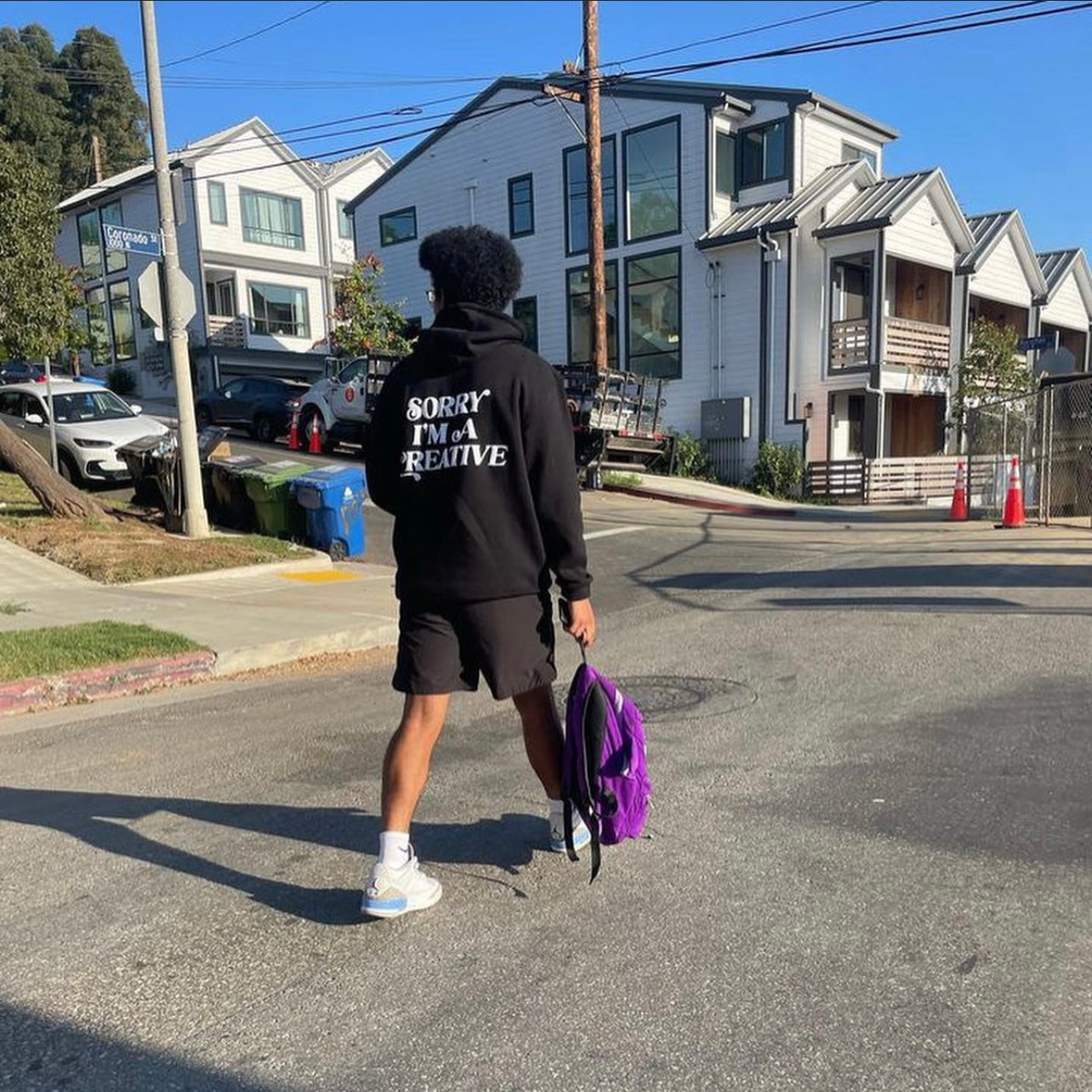 Sorry I'm A Creative - Hoodie (Black)