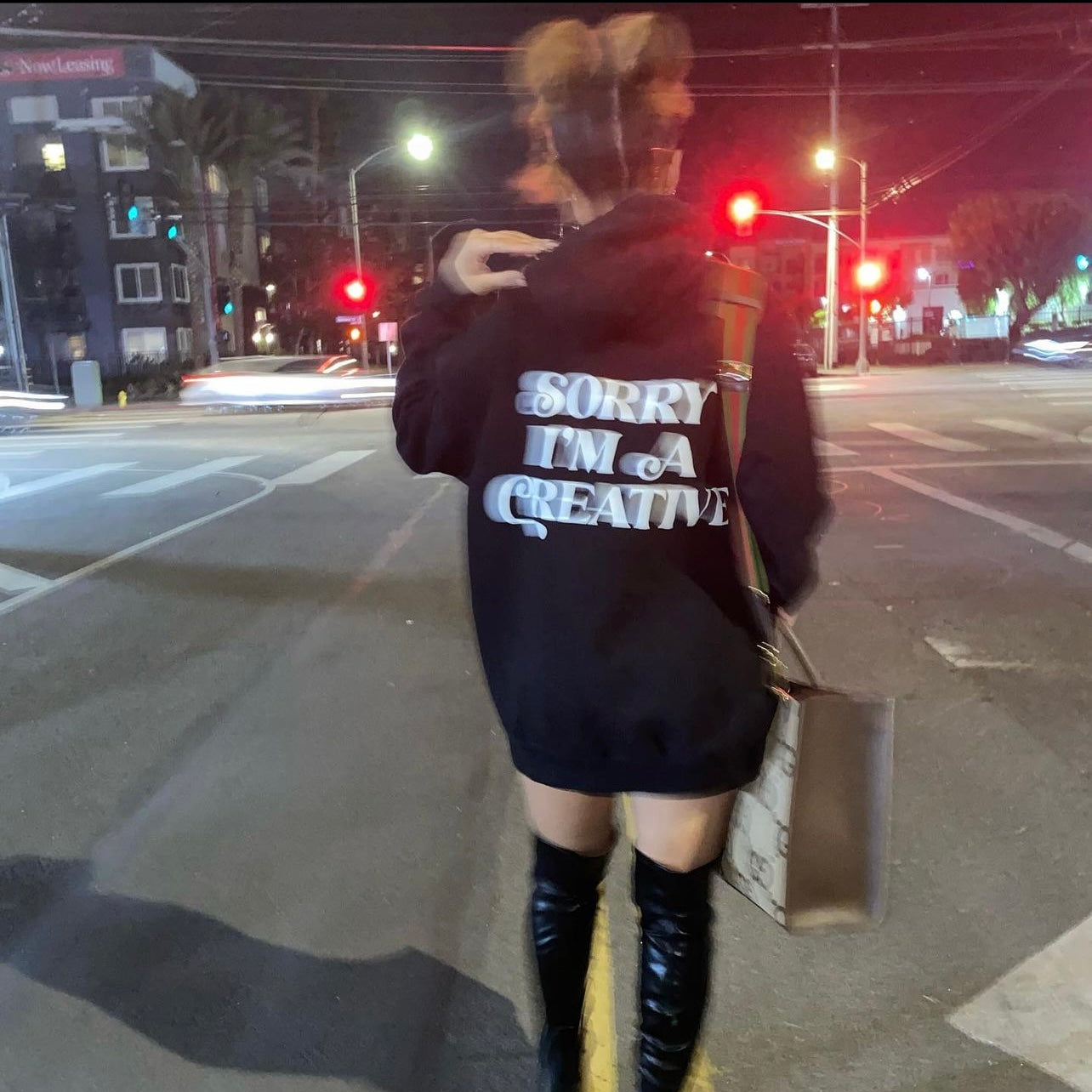 Sorry I'm A Creative - Hoodie (Black)