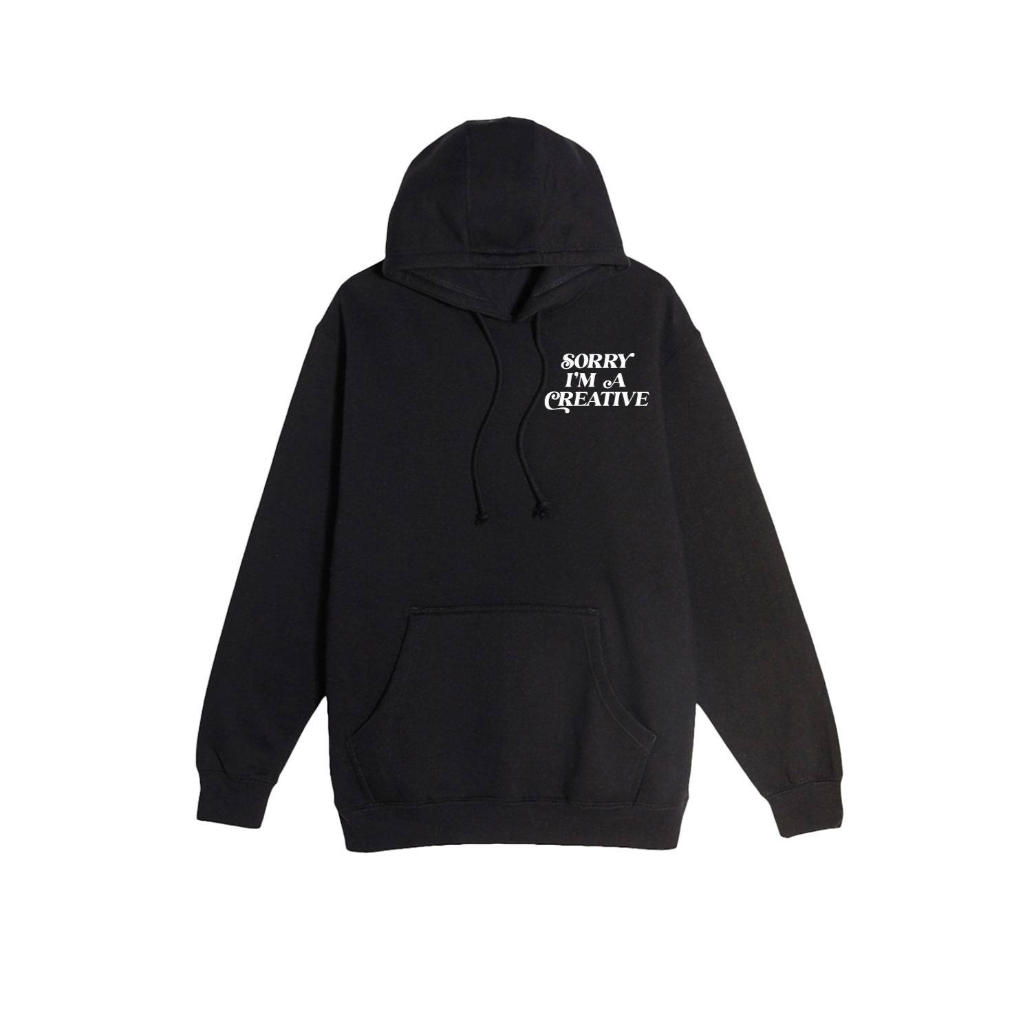 Sorry I'm A Creative - Hoodie (Black)