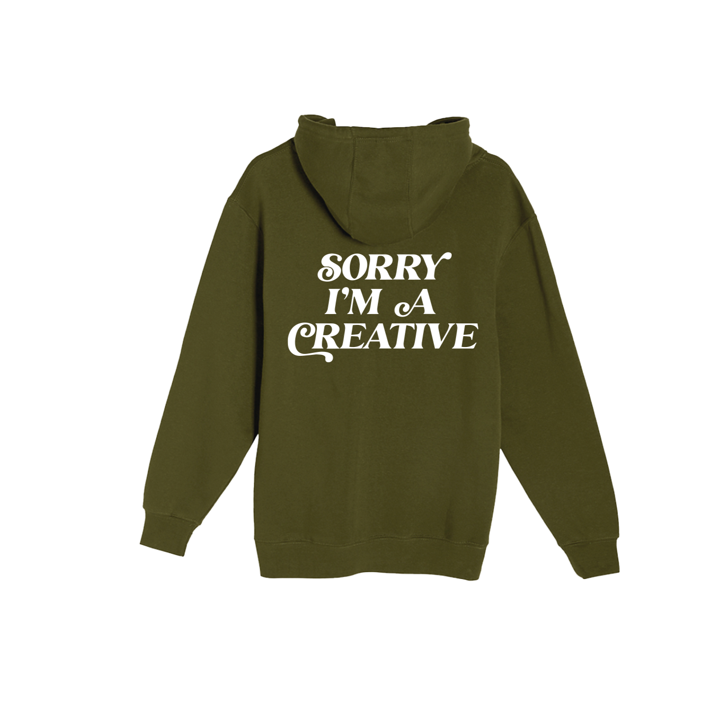Sorry I'm A Creative - Hoodie (Green)