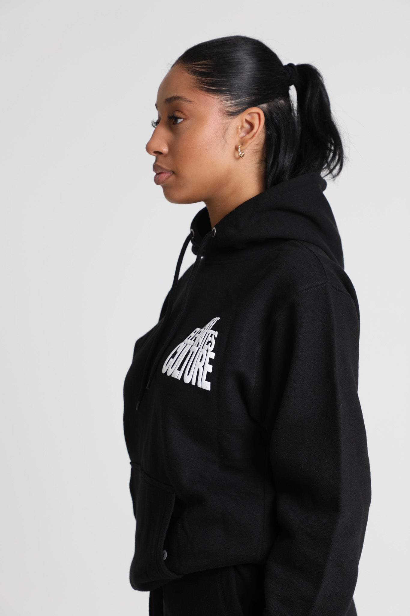 Art Elevates Culture - Sweatsuit (Black + White)