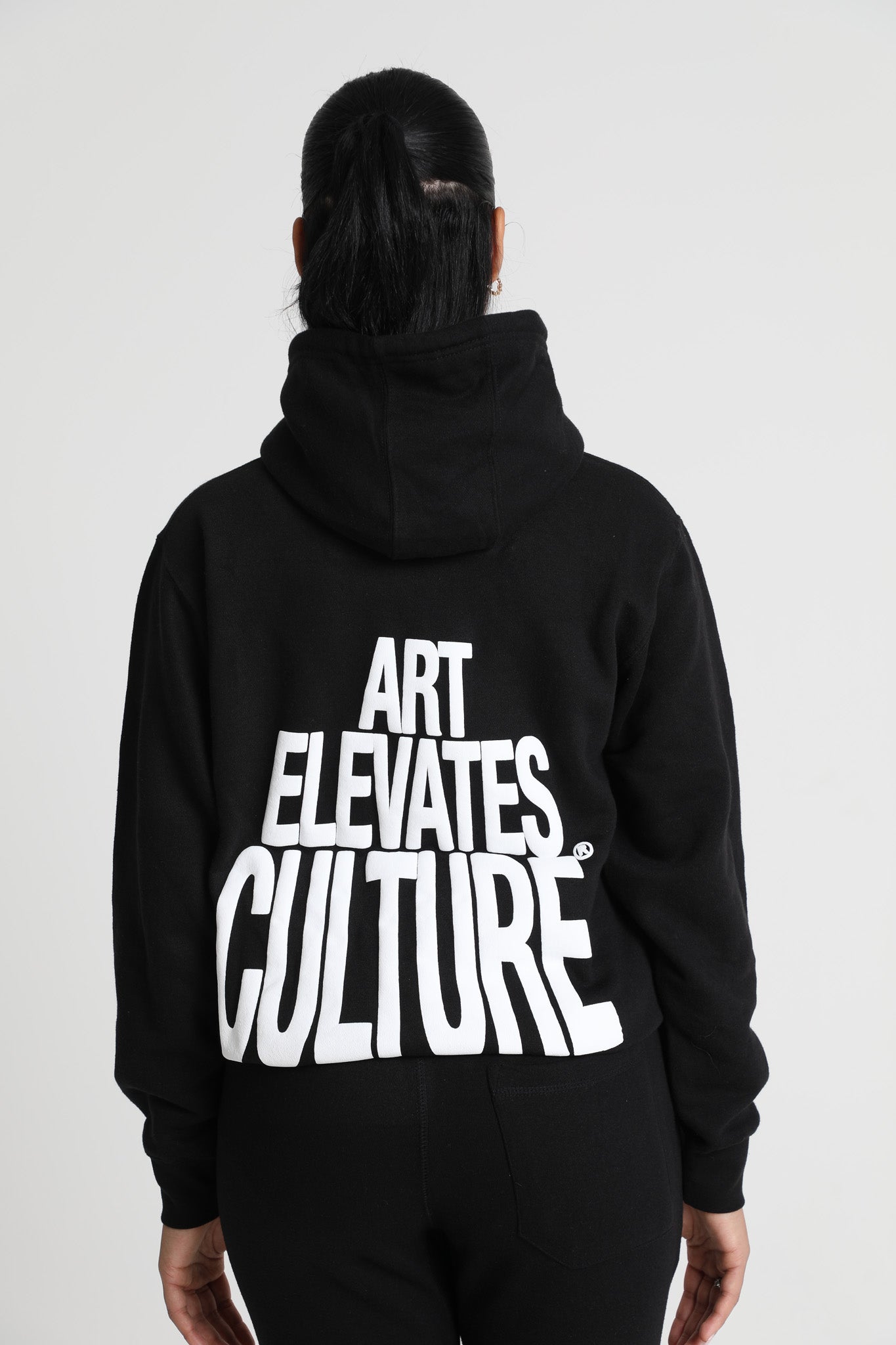 Art Elevates Culture - Sweatsuit (Black + White)