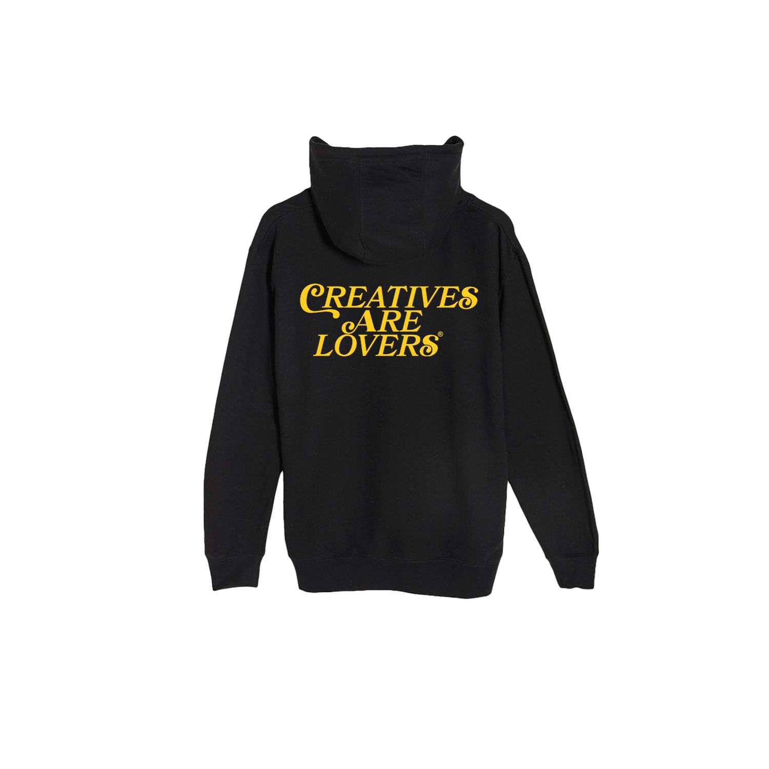 Creatives Are Lovers® Hoodie (Black + Yellow)