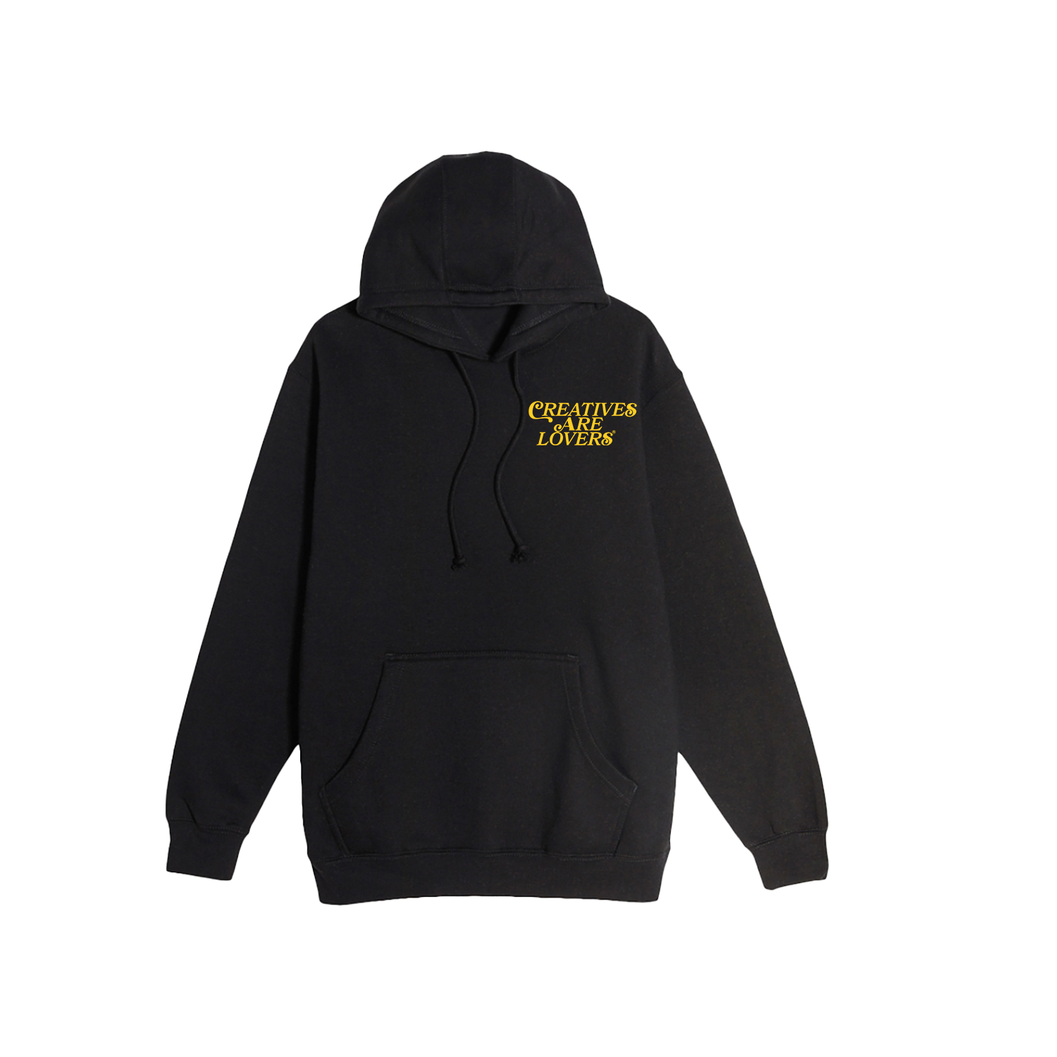 Creatives Are Lovers® Hoodie (Black + Yellow)