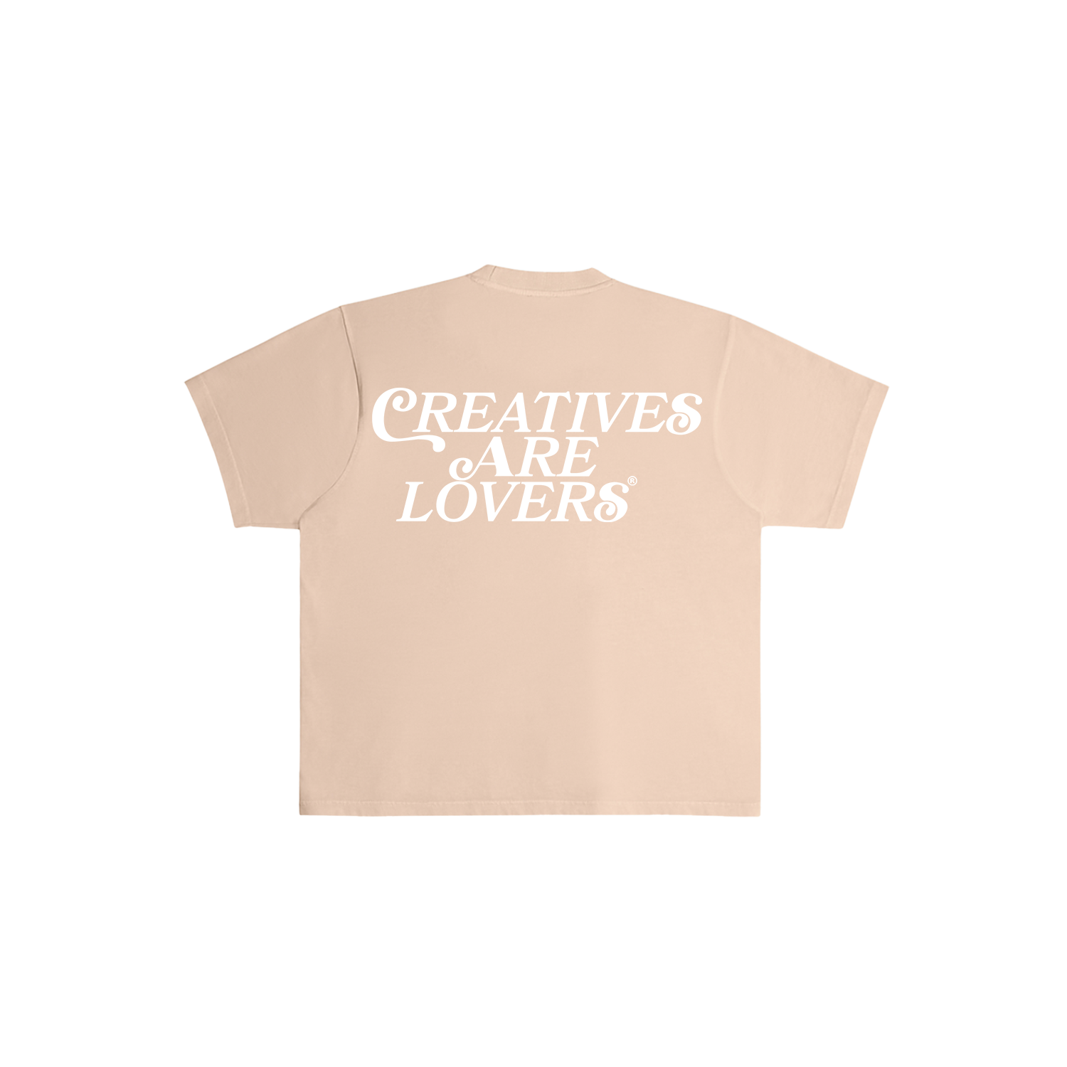 Creatives Are Lovers® T-Shirt (Khaki + White)