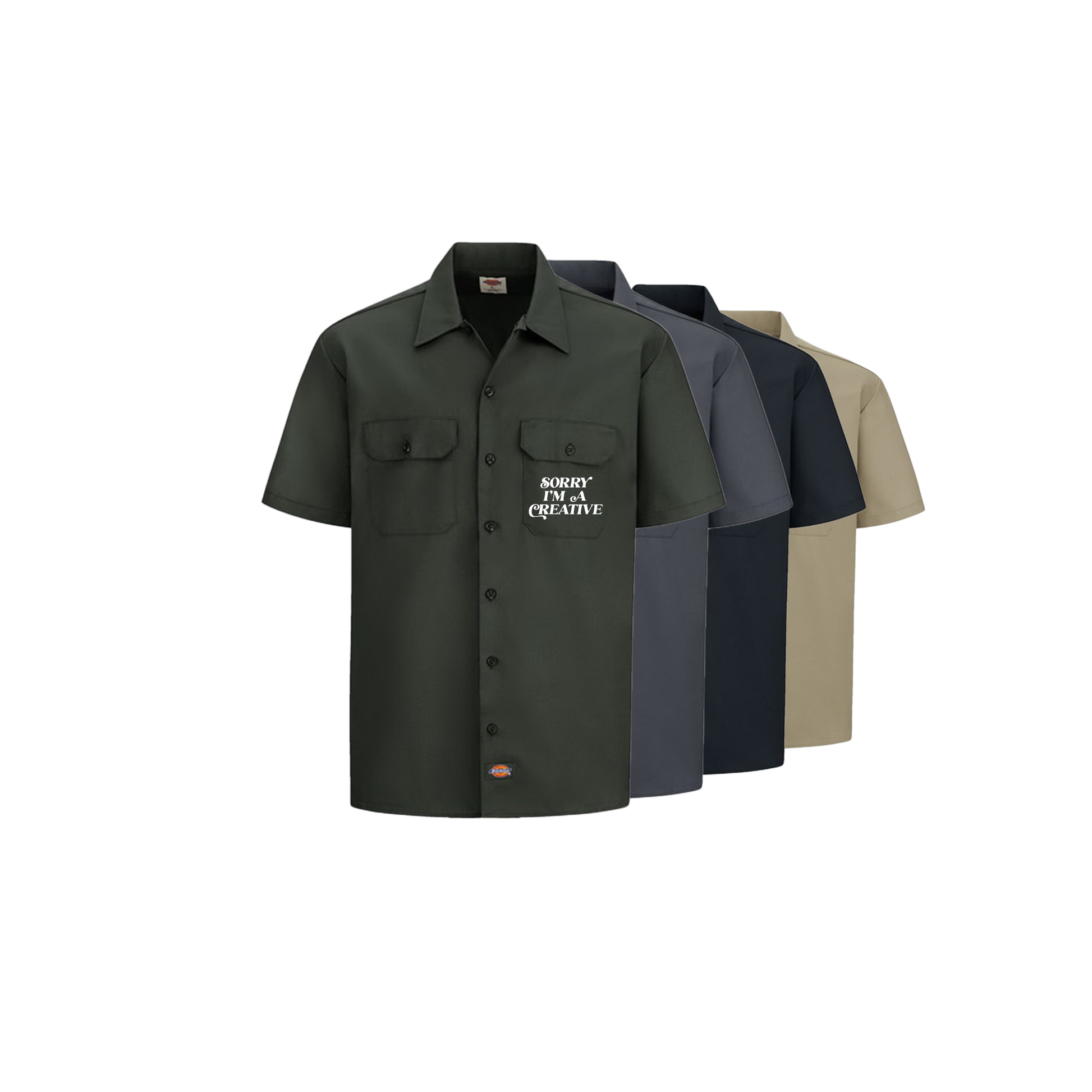 Dickies - Short Sleeve Work Shirt (Black M)