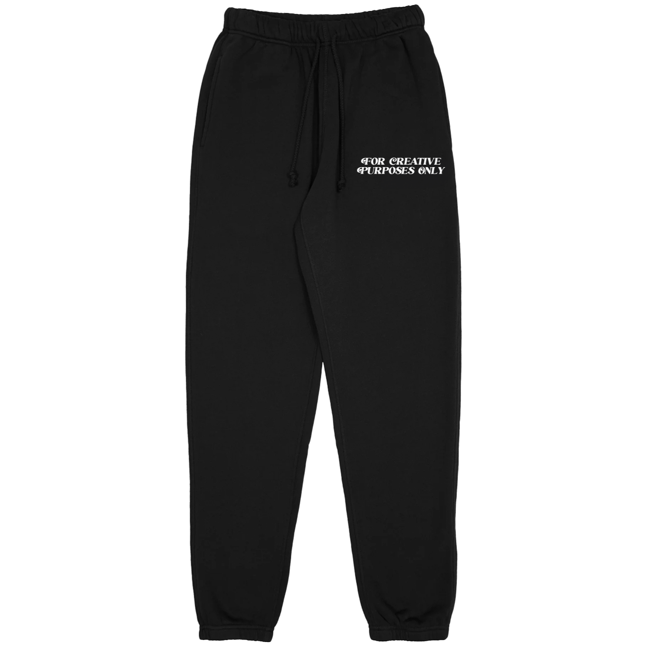 For Creative Purposes Only - Joggers (Black + White)