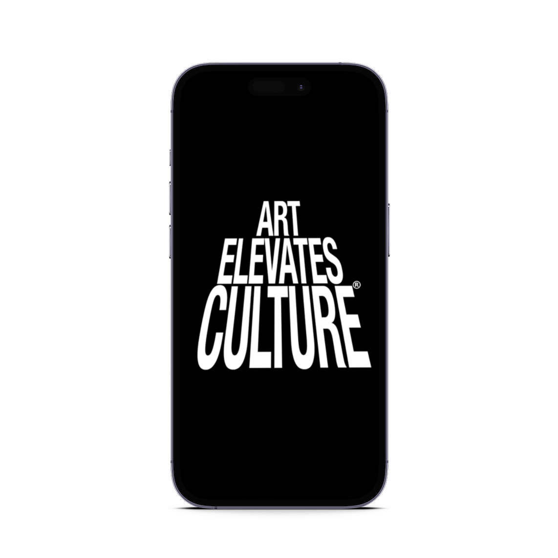 Art Elevates Culture - Wallpaper (iOS + Android)